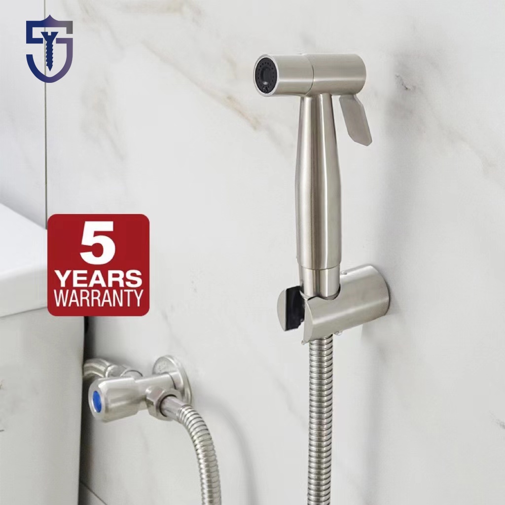 Stainless Steel 304 Bidet Set Heavy Duty Bidet Spray Set For Bathroom