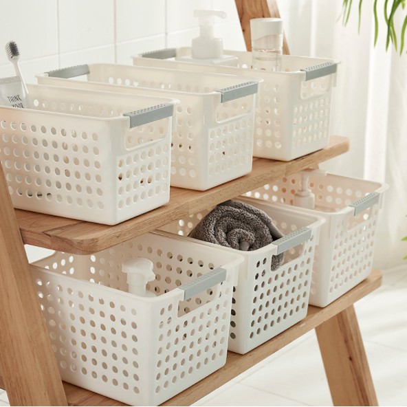 Classic Household Storage Basket Kitchen Pantry Organizer Box for Home