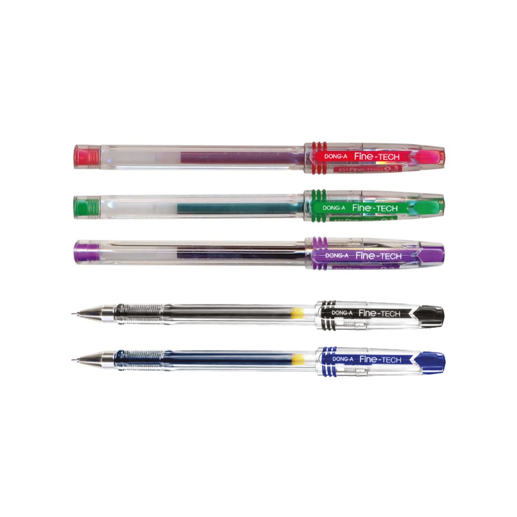 DongA Fine Tech Pen 0.3mm Gel Pen Sign Pen Alle Karle Shopee