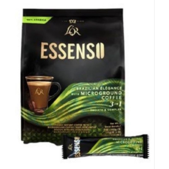 ESSENSO Brazilian Elegance with Microground Coffee 3in1(GREEN) Shopee