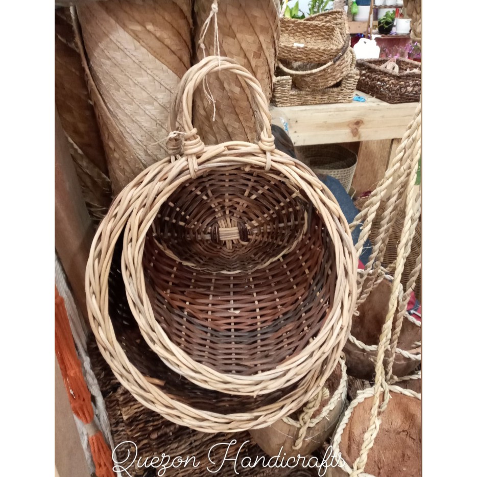 Eyelet wall plant baskets / Wall planters set of 2 Shopee Philippines