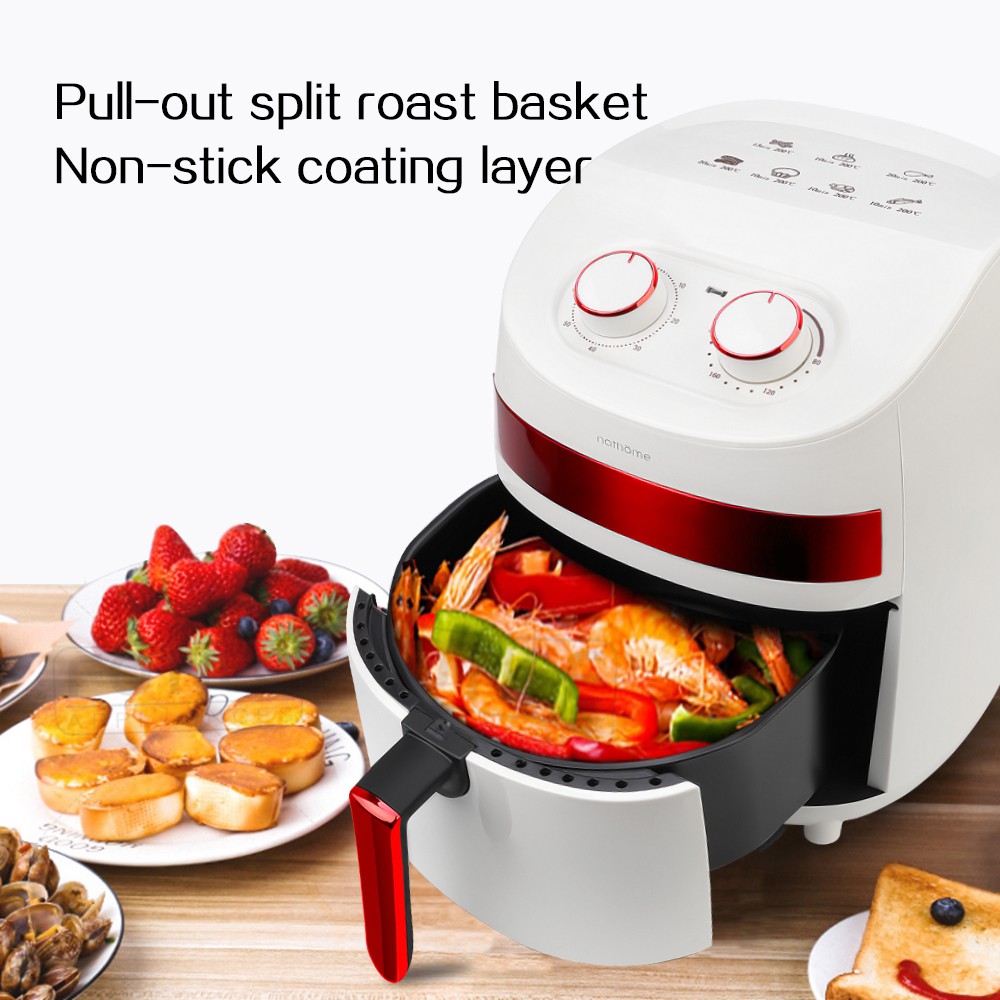 Xiaomi Nathome Air Fryer 4l Oil Free Electric Air Fryer Multi Function Air Fryer Electric Barbecue Shopee Philippines