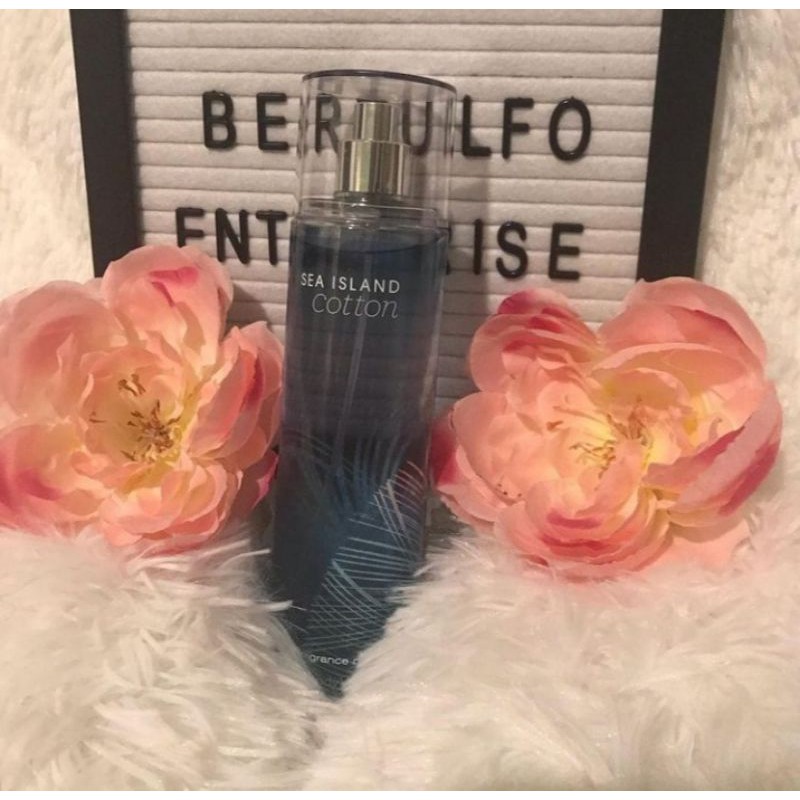 Bath & Body Works Sea Island Cotton Fine Fragrance Mist (236ml) Shopee Philippines