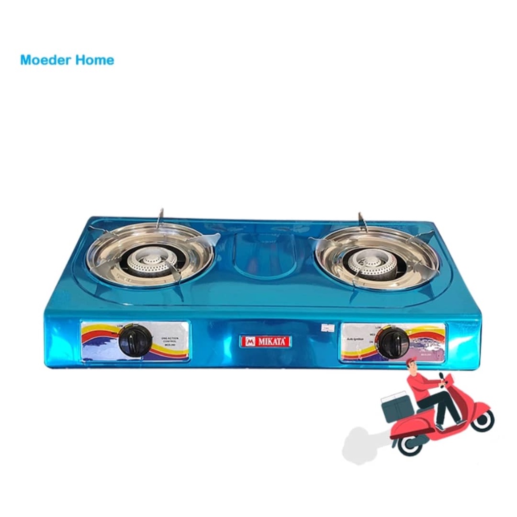 Mikata Double Burner Gas Stove (MGS290) Shopee Philippines