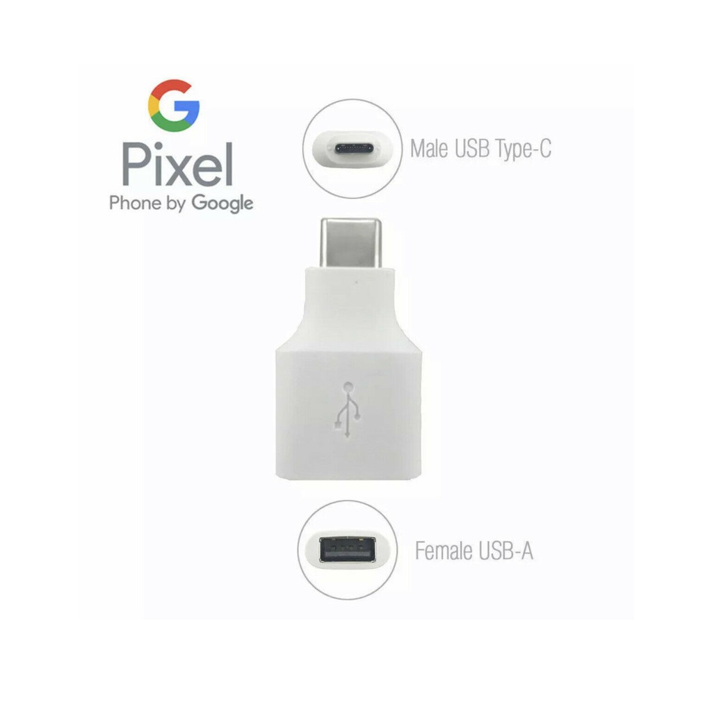 Google Pixel OTG On The Go Quick Switch Adapter USBA to USBC