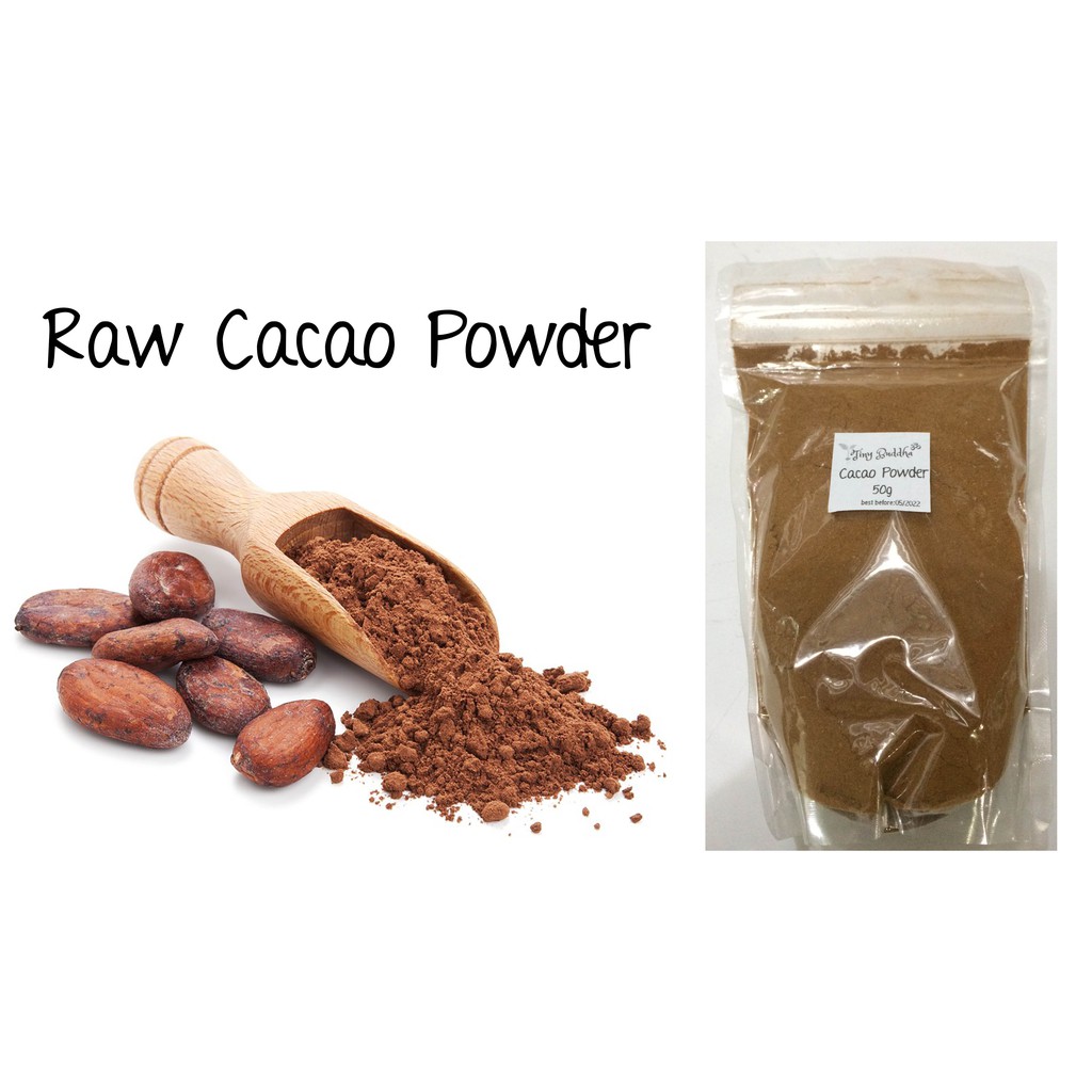 Organic raw cacao powder 50g 100g Shopee Philippines