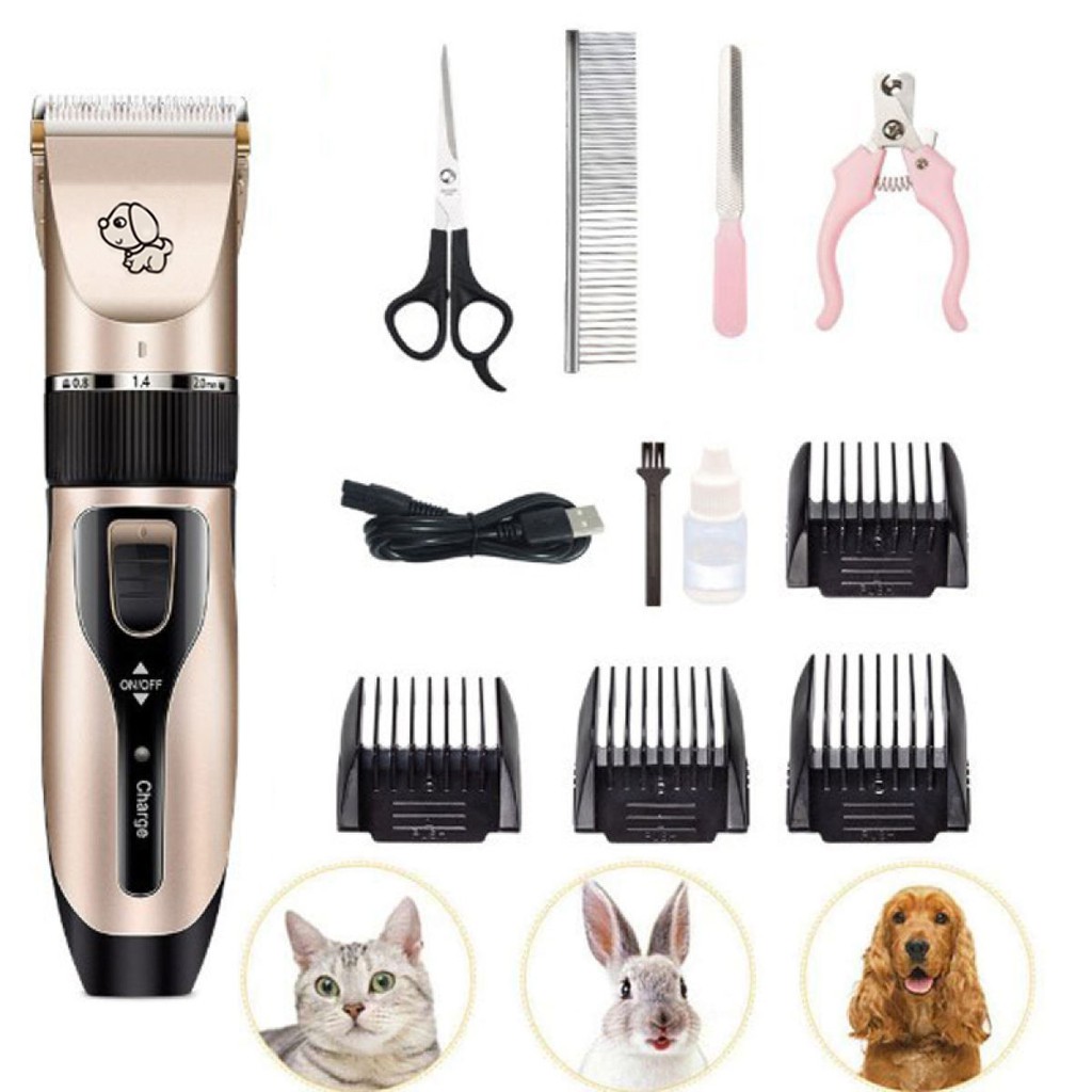 Professional Grooming Kit Animal Pet Dog Hair Trimmer Shopee Philippines