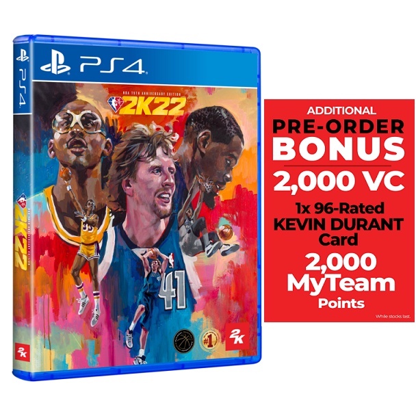 PREORDER NBA 2K22 75TH ANNIVERSARY EDITION ps4 BRANDNEW Shopee