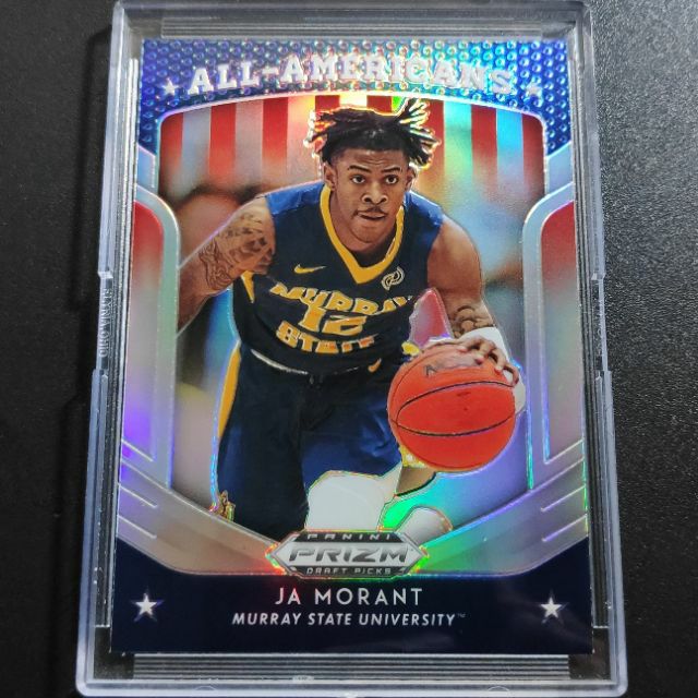 2019 Panini Prizm Draft Picks All American Prizms Silver 44 Ja Morant Rookie RC Basketball NBA