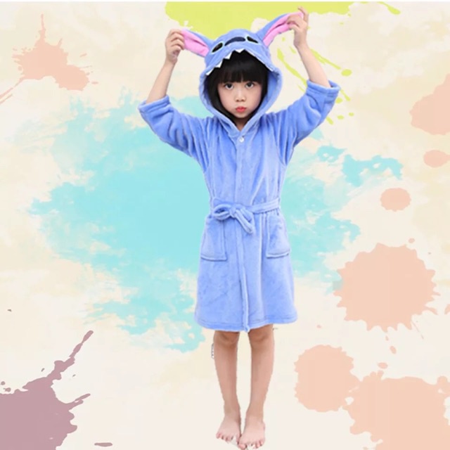 Stitch bathrobe for kids Shopee Philippines