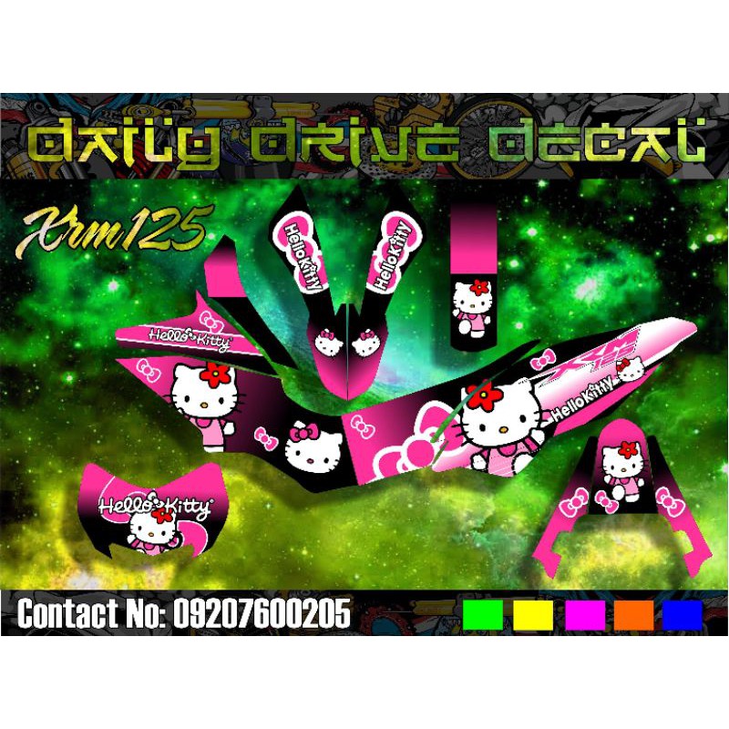 XRM 125 CARB TYPE (HELLO KITTY) Shopee Philippines