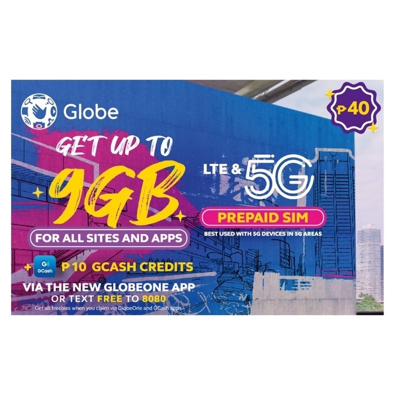 Globe Sim Card (Sealed, Fresh, Brandnew and Long Expiry Date) Shopee