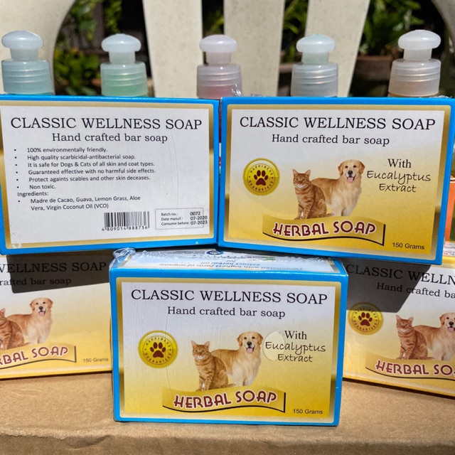 Madre de Cacao w/Eucalyptus extract Cat and Dog Soap 150g Shopee