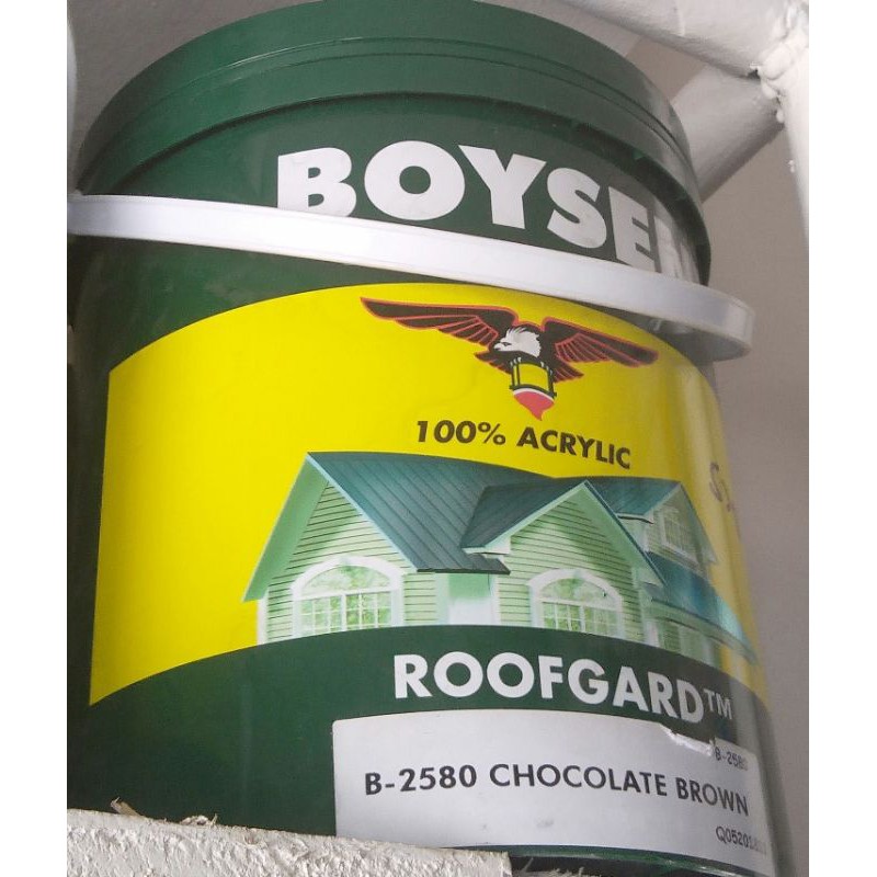 Boysen Roofgard Roof Paint Gallon Liters Roofguard Roof Guard Roof Gard