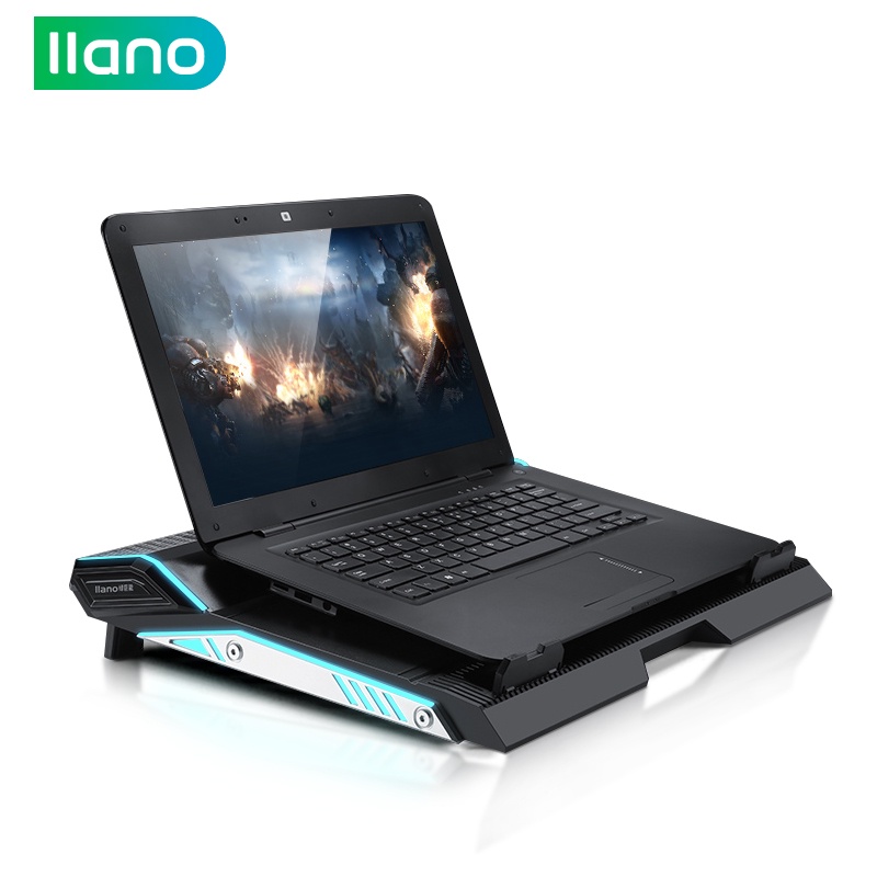 llano Laptop Cooler LED Laptop Radiator Laptop Stand Cooling Pad