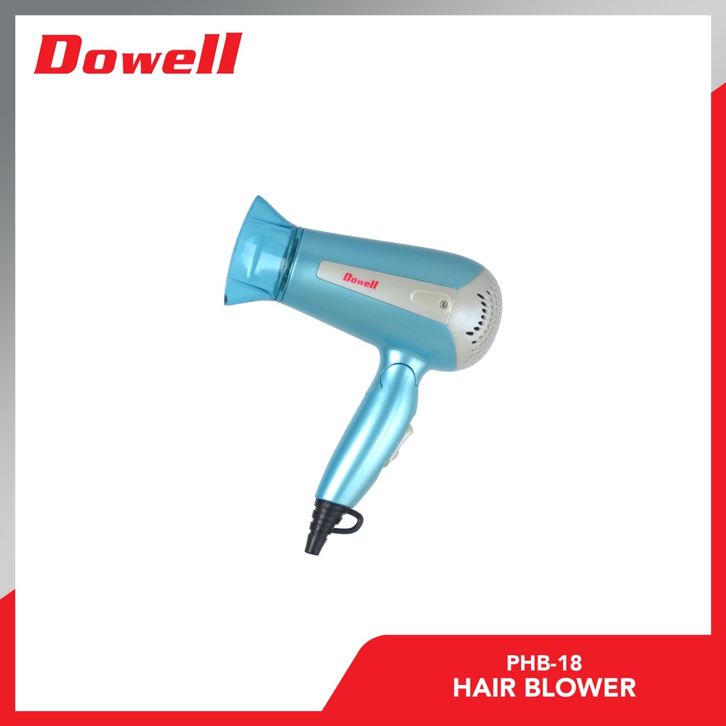 Dowell PHB18 2speed Foldable Hair Dryer Hair Blower Shopee Philippines
