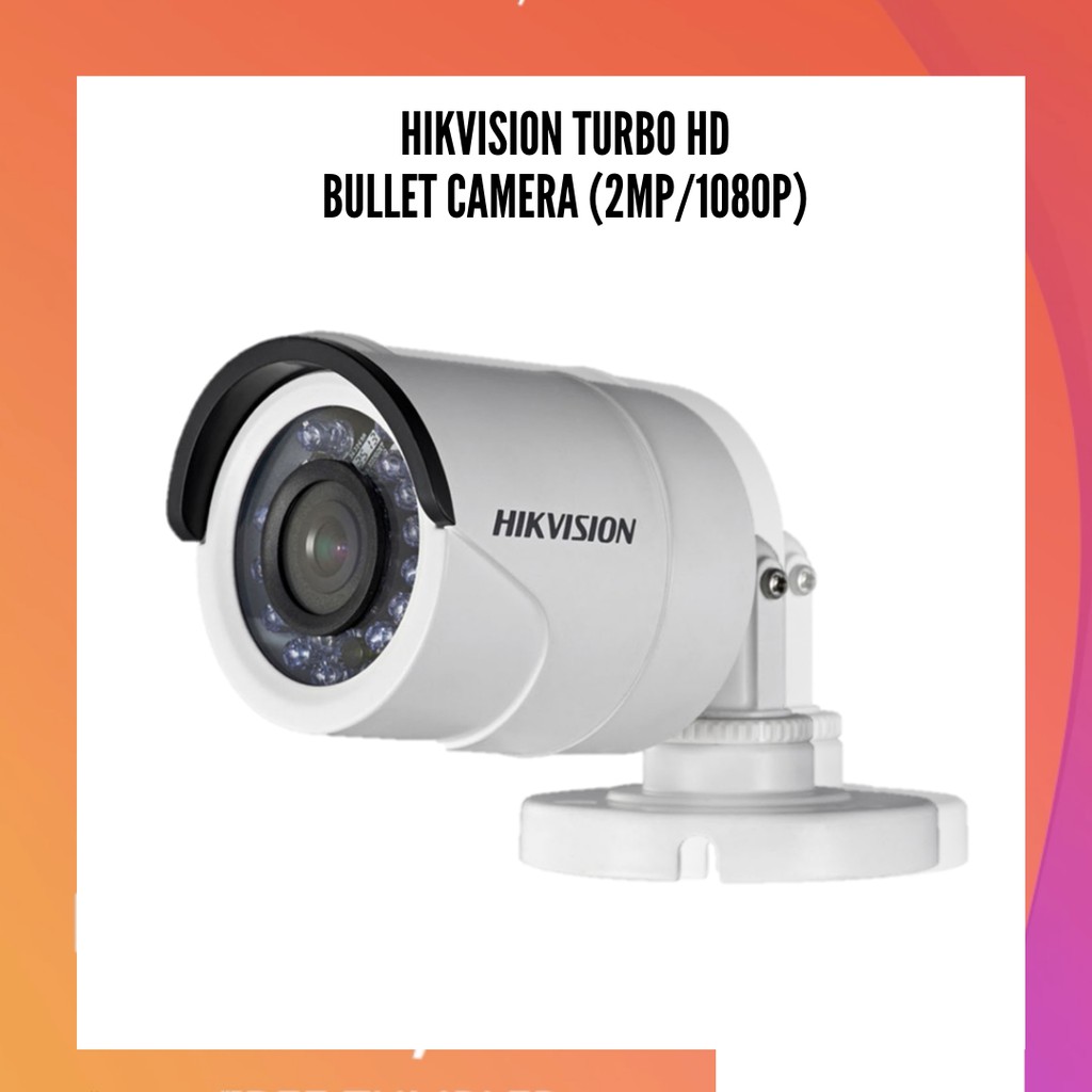 HIKVISION CCTV Camera 2MP / 1080P Bullet Camera Shopee Philippines