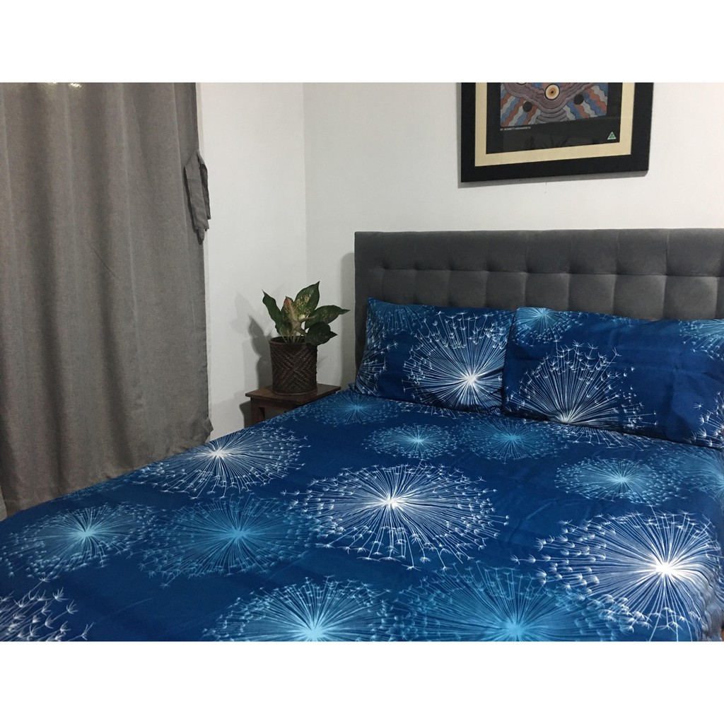 DANDELION BEDSHEET W/ 2 PILLOWCASES Shopee Philippines