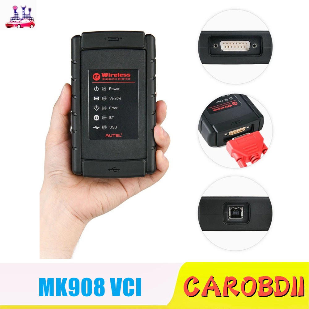 Autel MK908 Bluetooth Vehicle Communication Interface VCI Box