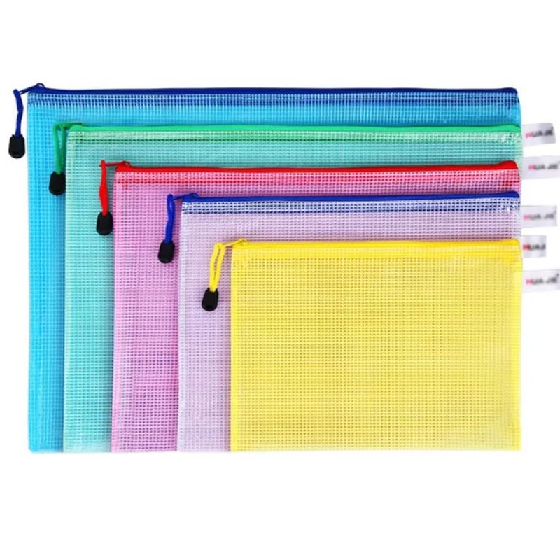 MESH FILE ZIPPER BAG / ENVELOP (1PC) Shopee Philippines