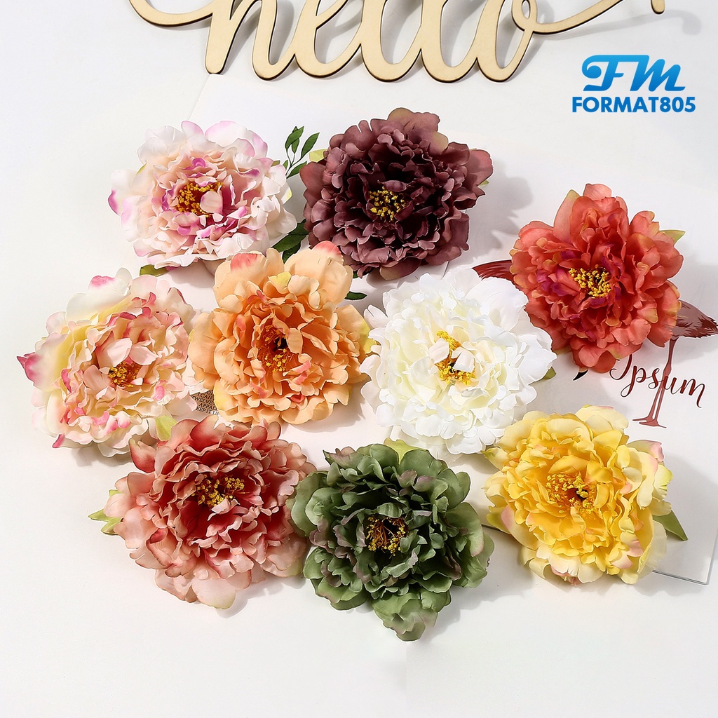 Realistic Artificial Flower Exquisite Faux Silk Flower Beautiful