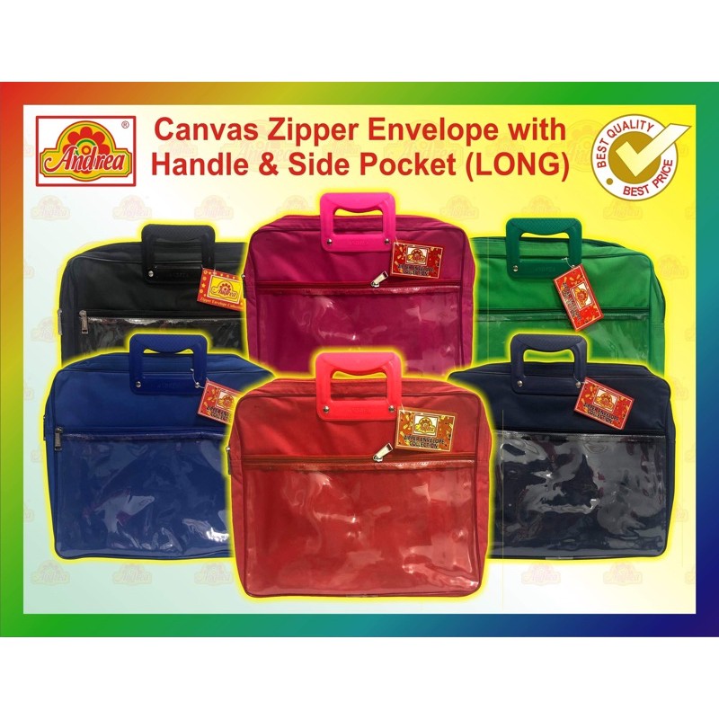 Durable Expandable Zipper Envelope with handle Legal /9080 Shopee Philippines