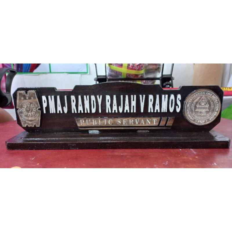 Table Name Plate High Quality Shopee Philippines