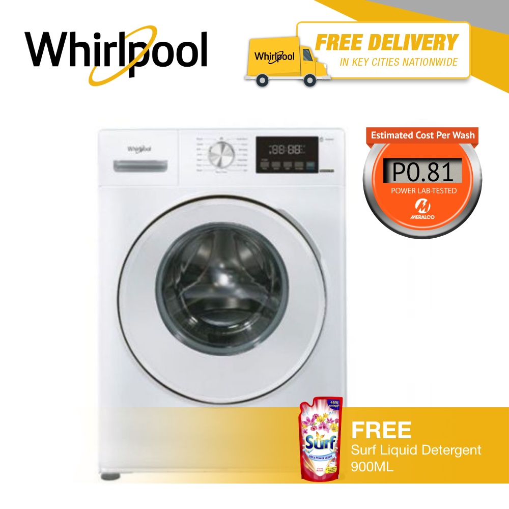 Whirlpool 7.5 kg Inverter Plus Front Load Washing Machine WFRB752BHW2