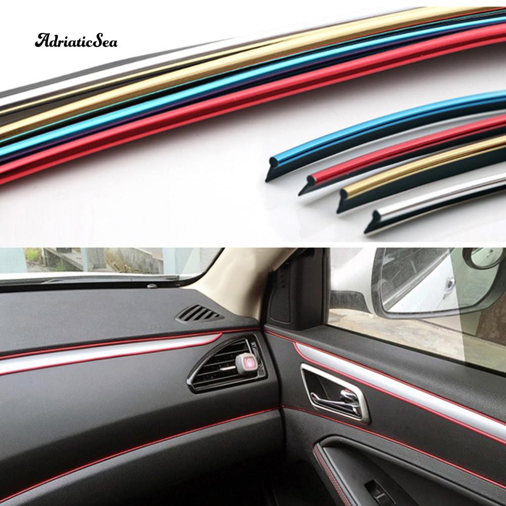 5M Flexible Car Trim Moulding Strip Interior Exterior