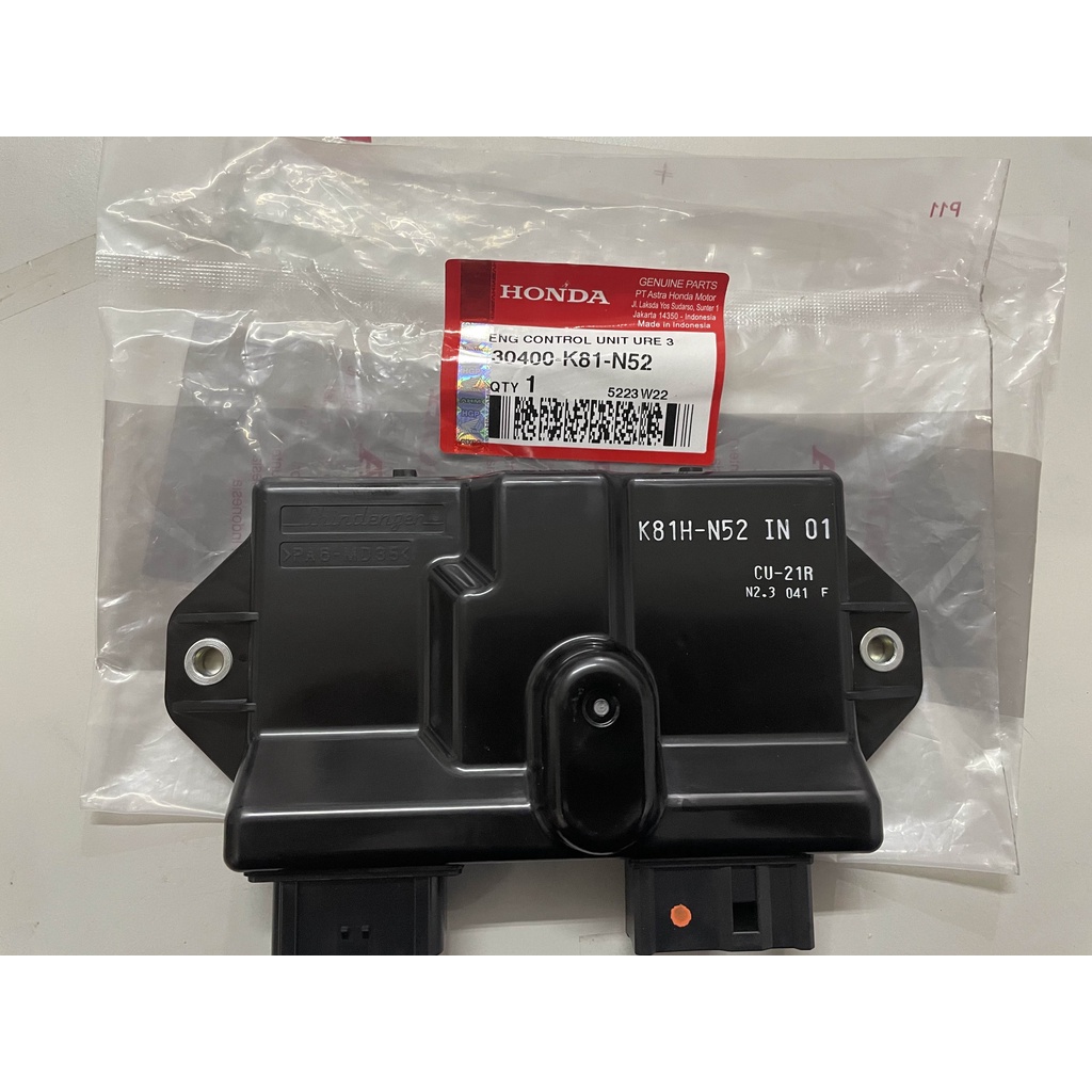Honda Genuine ECU 30400K81N52 For Beat Fi V2 YM 202022 Shopee