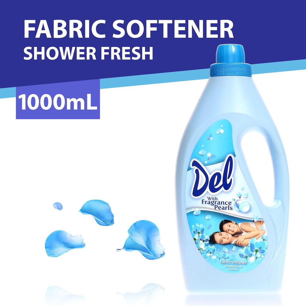 Del Shower Fresh Fabric Softener (1000 mL) Shopee Philippines