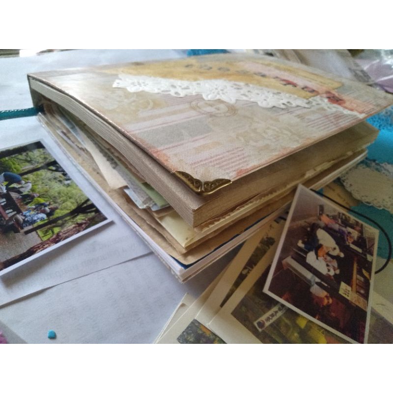 DIY Vintage Themed Junk journal Thesaurus treasure hunt Shopee