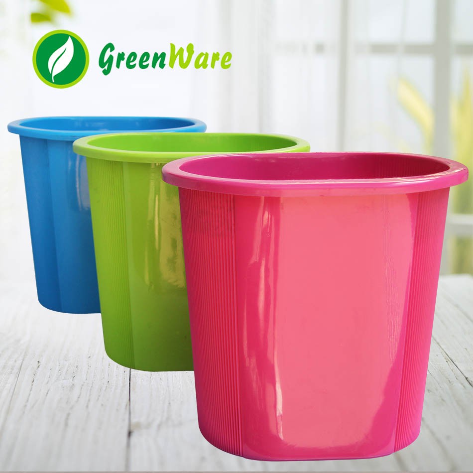 Plastic Oval Trash Bins Shopee Philippines