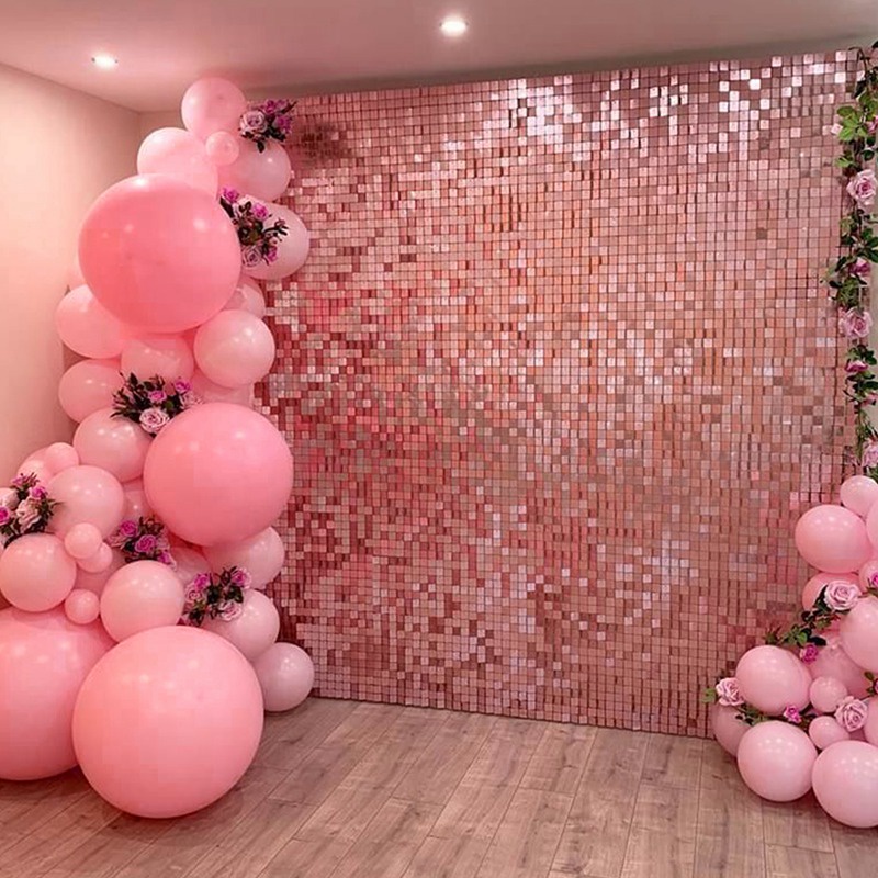 Backdrops Birthday Party Decorations Wedding Backdrop Sequin Wall