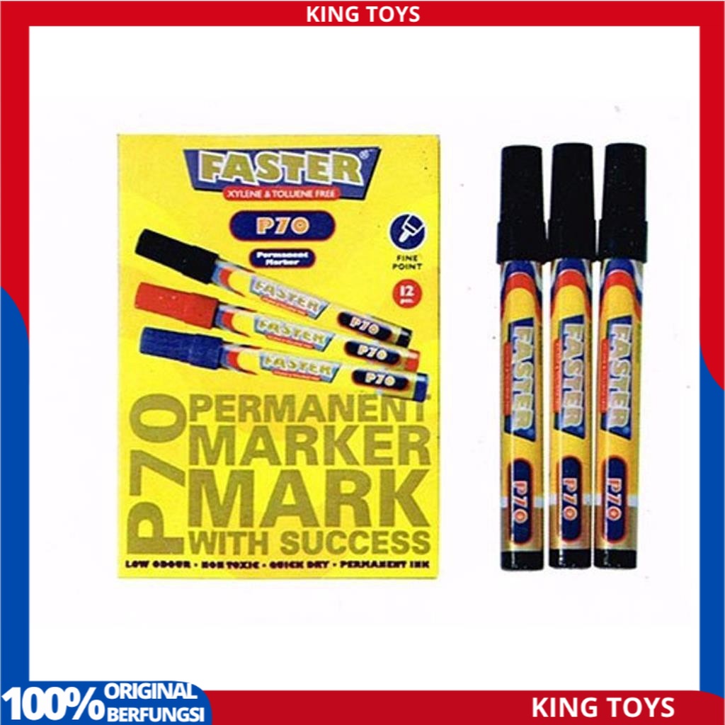 Faster P70 Permanent Marker Pen (Price 1 pcs) Shopee Philippines