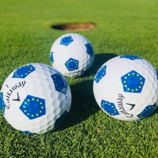 Callaway Chrome Soft Golf Ball Motif Soccer Football Grade A Original Quality Golf Ball Shopee