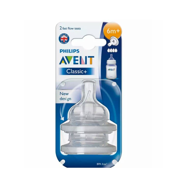 Philips Avent Classic Fast Flow Teats/Nipples 6M+ Shopee Philippines