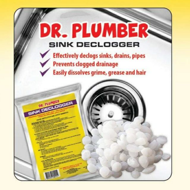 Dr. Plumber Sink Declogger 200g Shopee Philippines