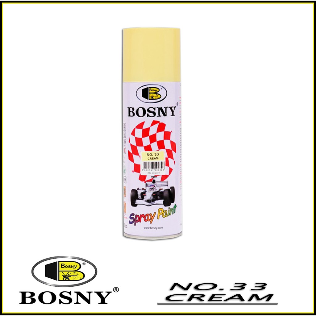 Bosny Spray Paint 33 Cream Original Authentic Shopee Philippines