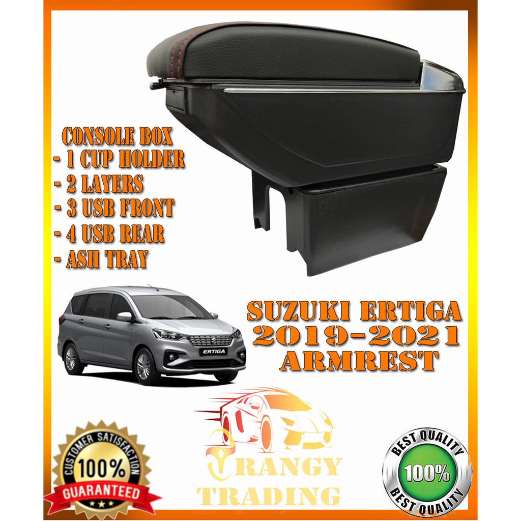 Suzuki Ertiga 2019 to 2022 Arm Rest Console Box Double Layer 2020 2021