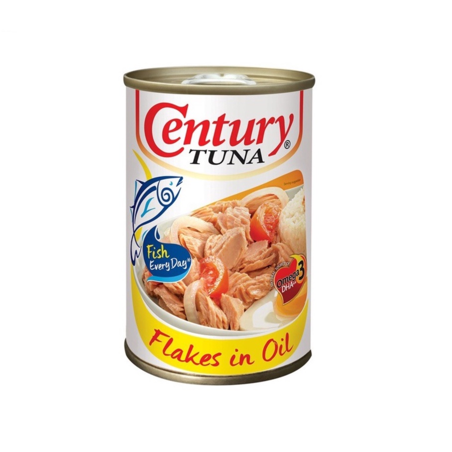 Century Tuna Flakes Vegetable Oil 155G Shopee Philippines