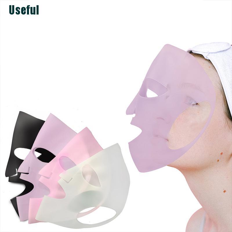 [On Sale] Silicone Face Mask Reusable Anti Wrinkle V Shape Face Firming