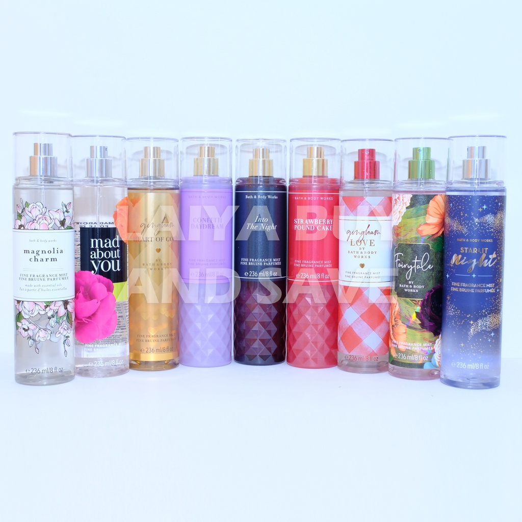 Bath Body Works Fine Fragrance Mist (236ml) B&B lupon.gov.ph