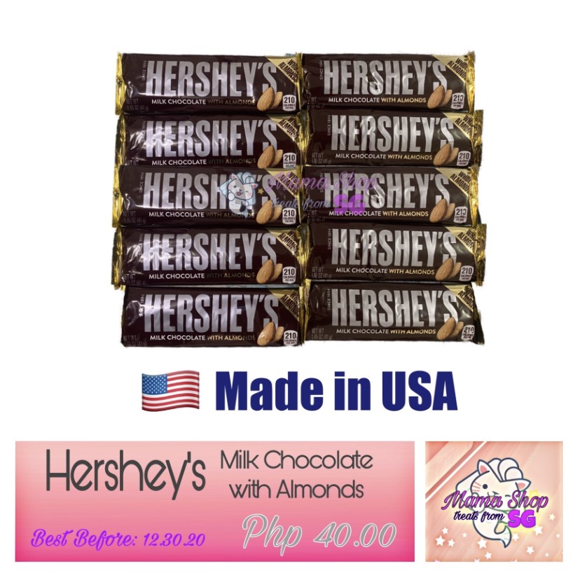 SALE!! HERSHEYS CHOCOLATE BAR USA Shopee Philippines