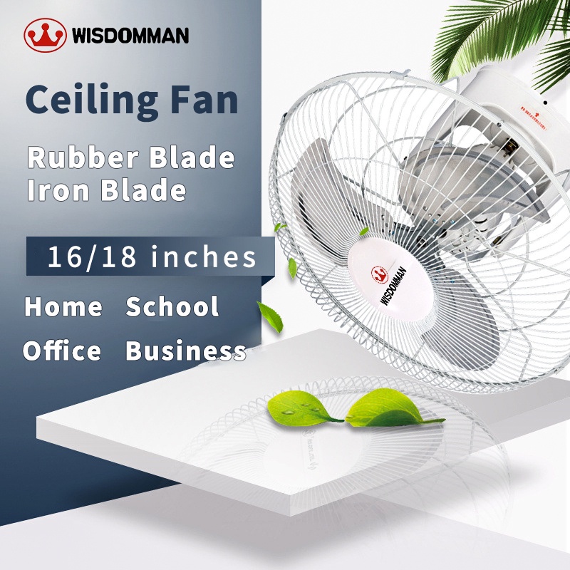 WISDOMMAN Orbit Fan Ceiling Fan Seiling Fan Shaking Head Ceiling