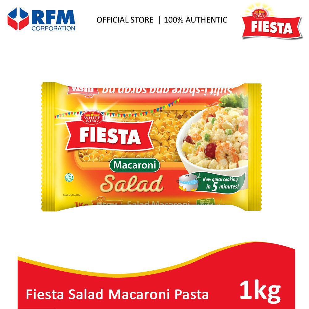 Fiesta Elbow Macaroni Pasta 1kg Shopee Philippines