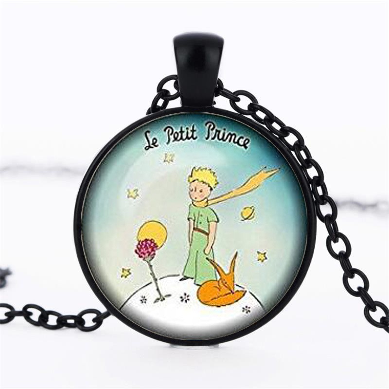 Fashion Time Gem Necklace The Little Prince Pendant Elegant Jewelry