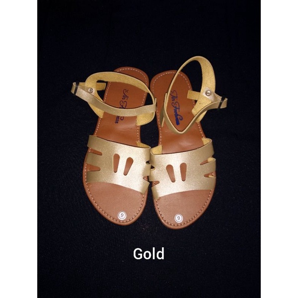 MFS WOMEN'S FLAT SANDALS SIZE 5 (ACTUAL PICS) Shopee Philippines