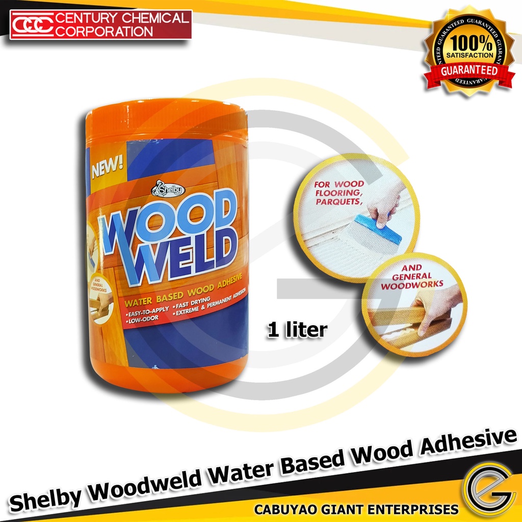 Shelby Woodweld Water Based Wood Adhesive 1 liter Shopee Philippines
