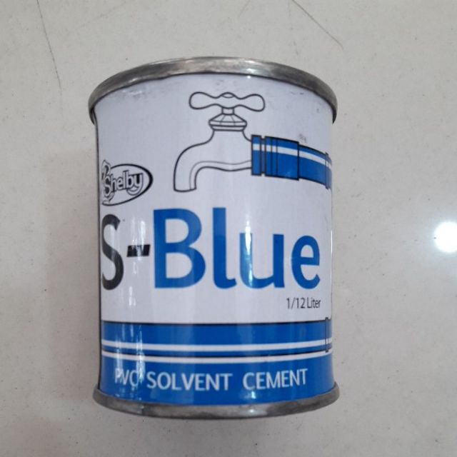 Sblue pvc solvent cement 1/12 liter Shopee Philippines